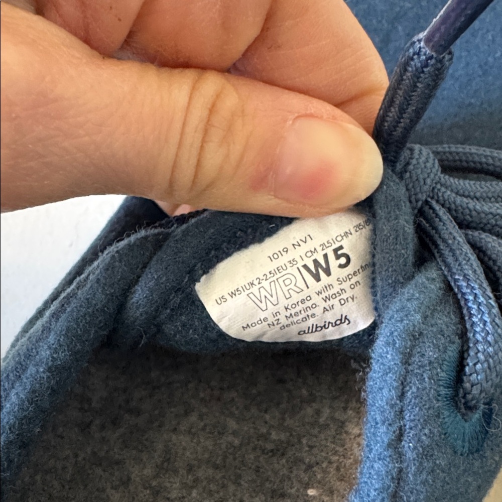 Allbirds The Wool Runner in Hazy Inidgo - Picture 7 of 9